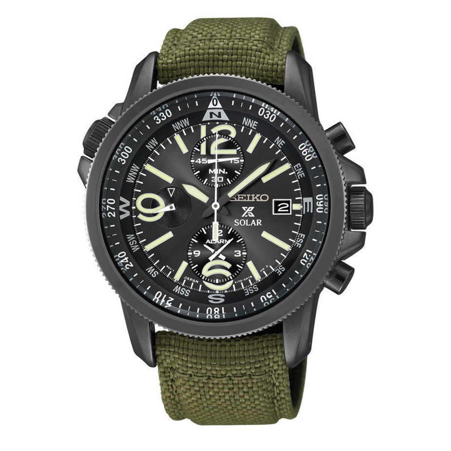 Seiko Prospex SSC295P1 Sky Solar Chronograph 100M - Jam Tangan Pria