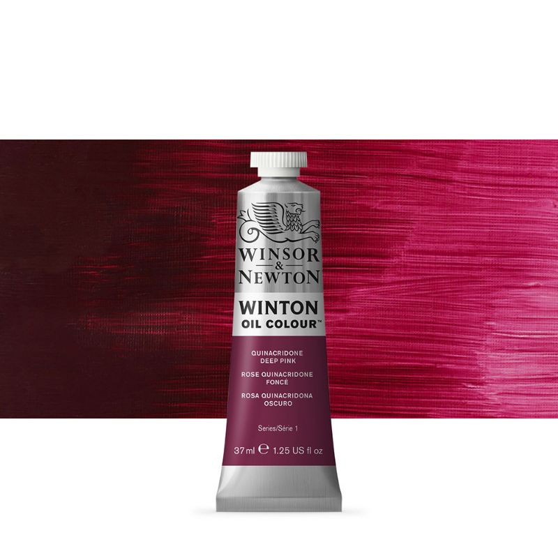 

CAT MINYAK WINTON OIL COLOUR 37 ML QUINACRIDONE DEEP PINK WINSOR & NEWTON