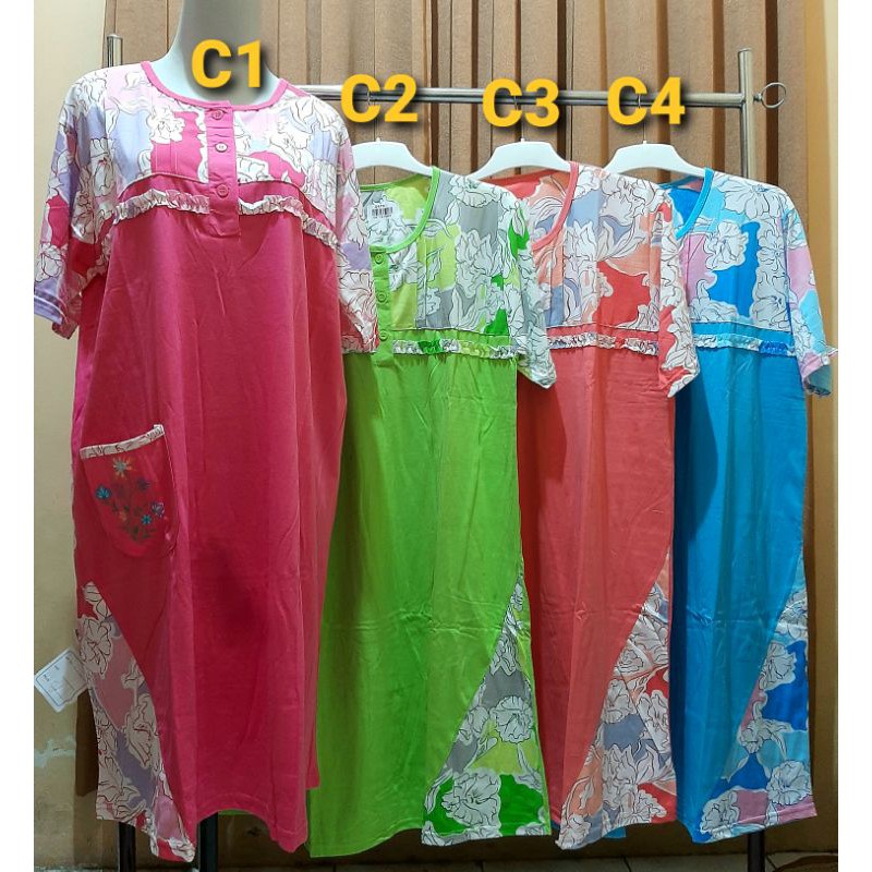 DASTER KAOS JUMBO AMRO LABEL PUTIH, DASTER AMRO JUMBO LABEL PUTIH BAHAN KAOS, BAJU HAMIL