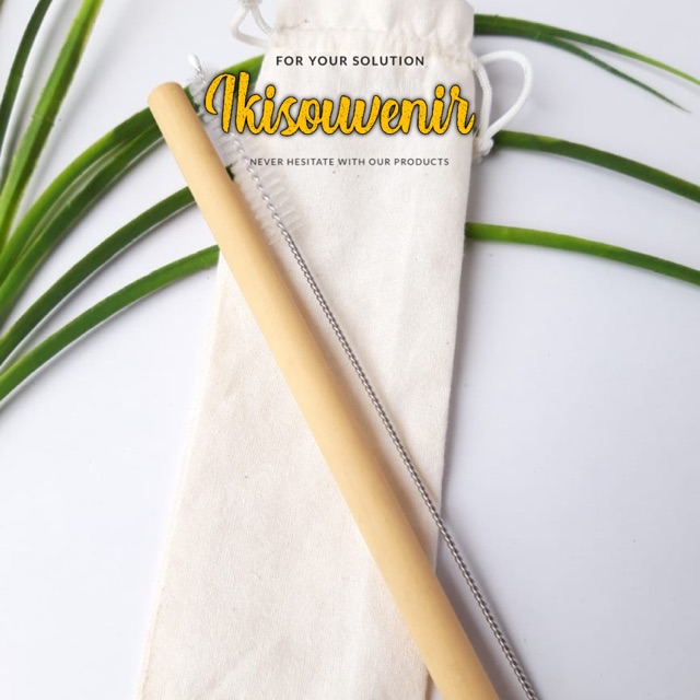 Souvenir Sedotan Bambu / souvenir sedotan / souvenir murah