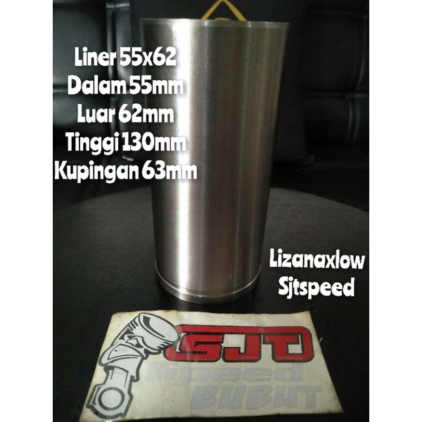 liner boring uk 55x62 56x63 bore up mio beat