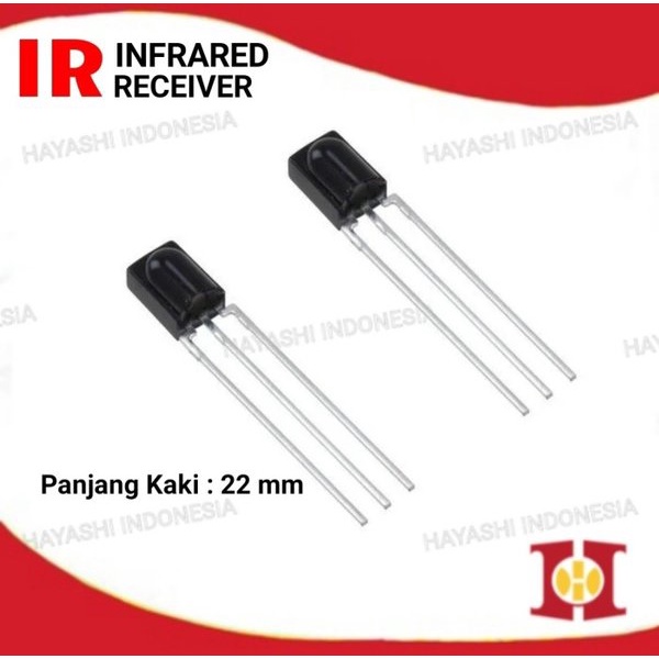 IR Infrared Receiver Universal Sensor Penerima Cahaya Infra Red Merah - 10pcs