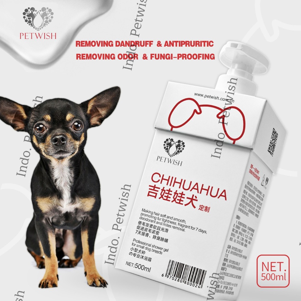 Petwish Shampo Anjing 500ML - Chihuahua - Dog Shamppo