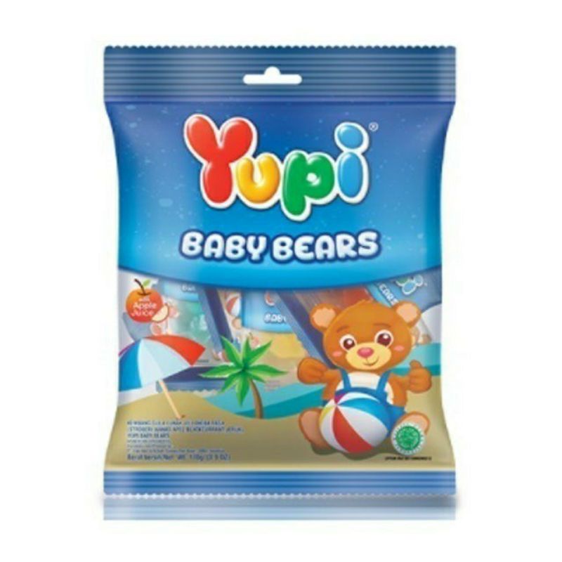 

Yupi gummy baby bears 120 gram