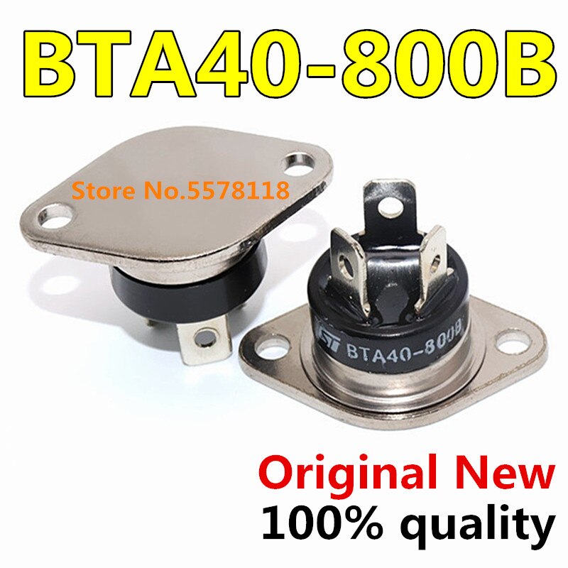 (Ready Stock) 1pcs/lot BTA40-800B BTA40 800V RD91 BTA40-800V 40A Triac