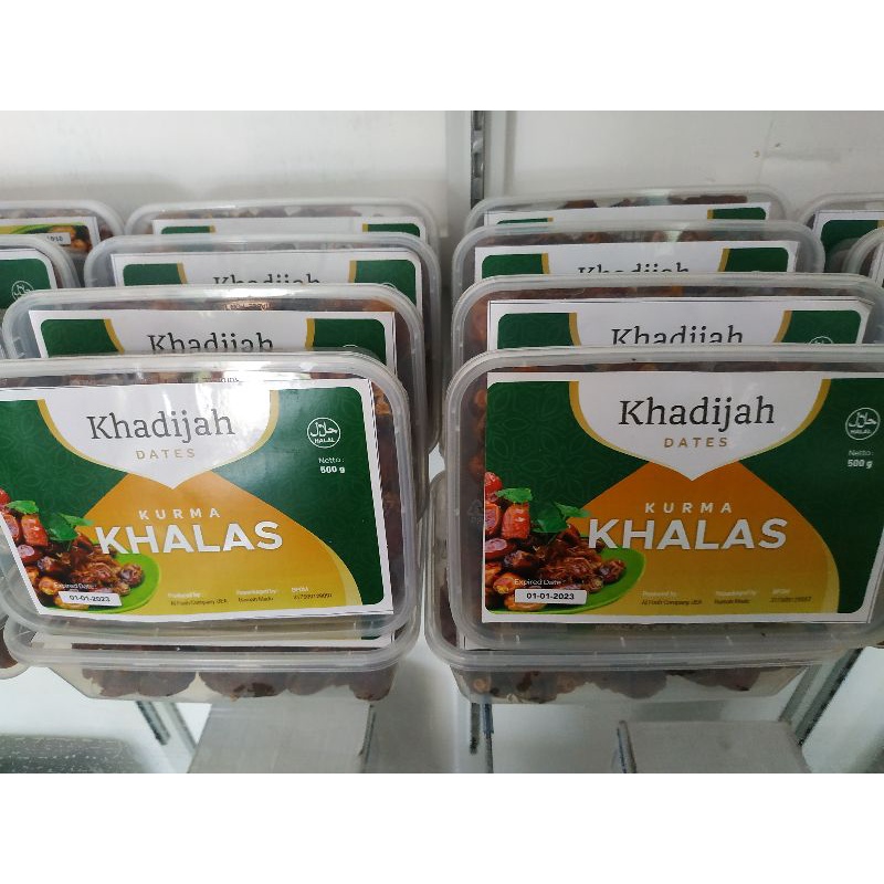 

Buah Sehat Buka Puasa Kurma Khalas Khadijah 500gr