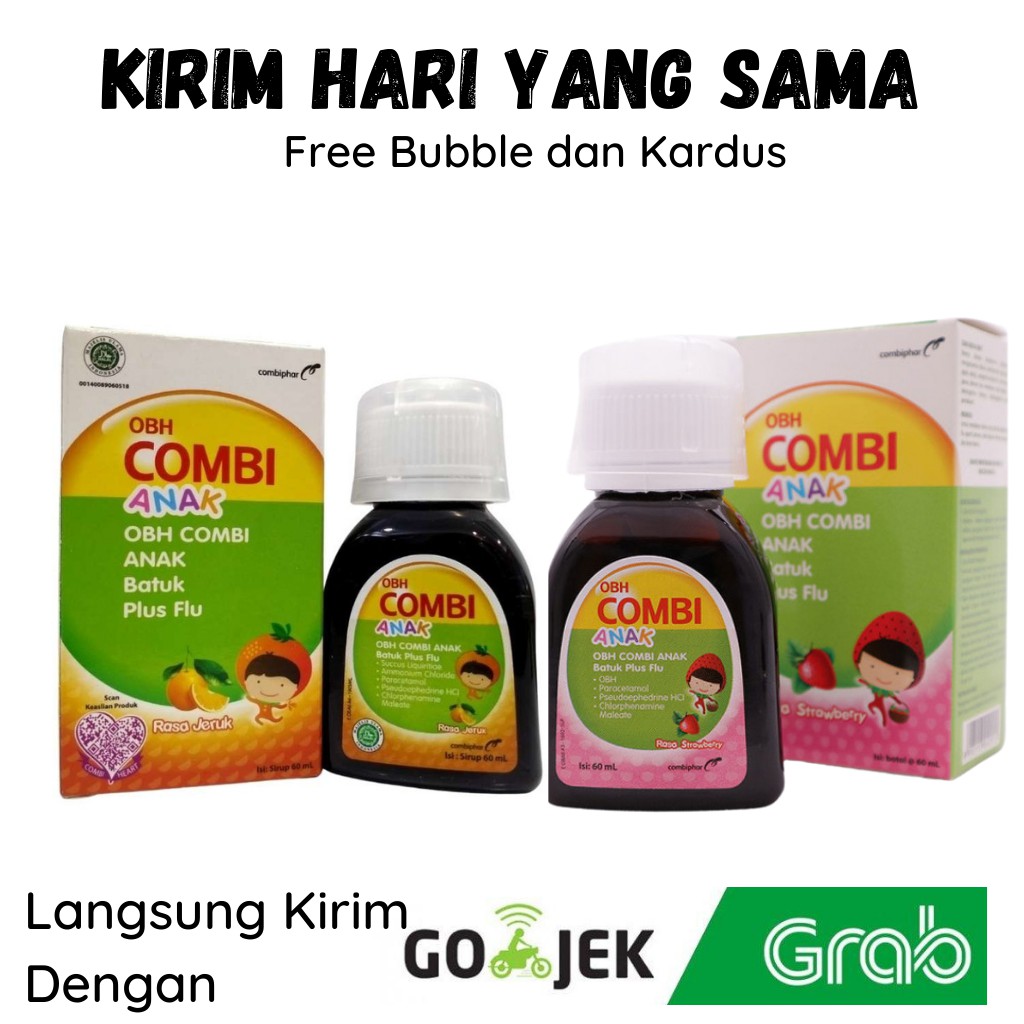 OBH Combi Plus Anak Obat Batuk Hitam  Pilek Flu Paling Manjur dan Aman