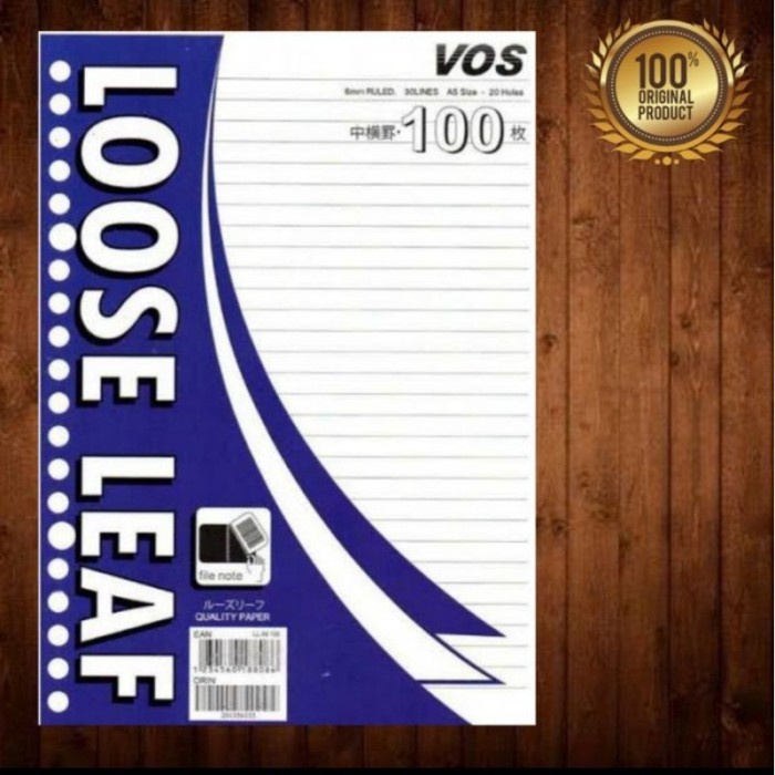 

VOS LOOSE LEAF A5-100