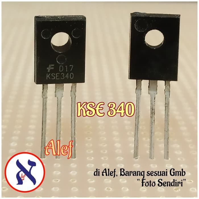 Jual 10Pcs transistor KSE340 kse 340 npn semiconductor semikonduktor