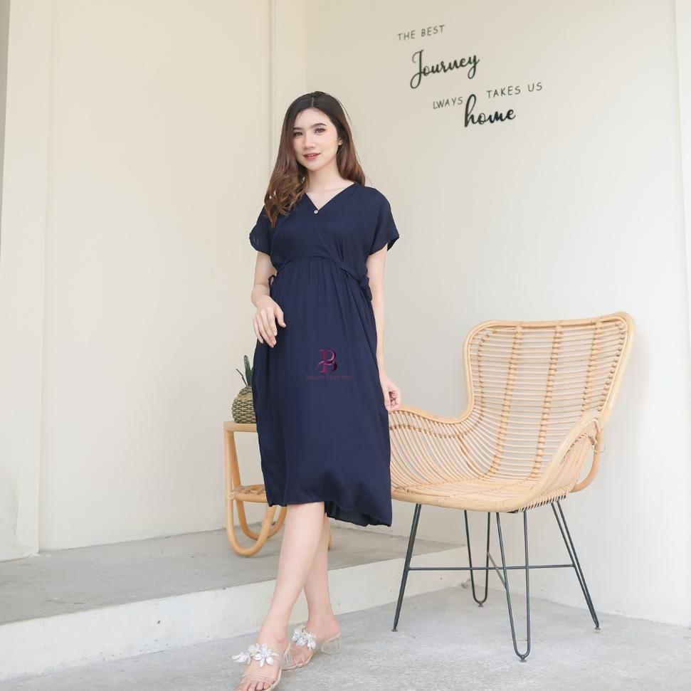 GRG.595897 • Dinan Daster Dress Remaja Polos Model Resleting Depan BusuiKekinian 2022 Viral Rayon Pr