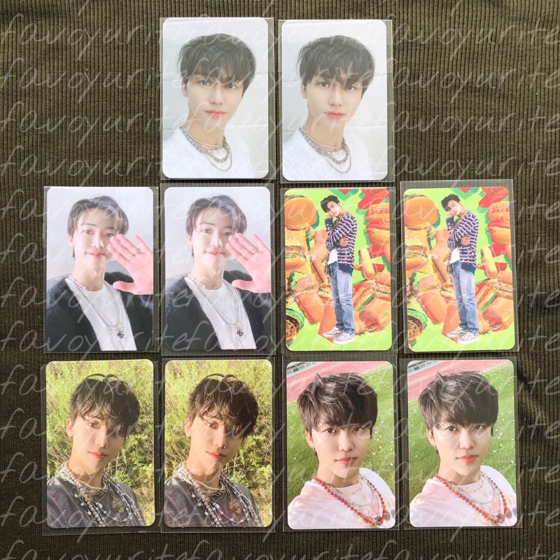 [READY SIAP KIRIM] Pc Photocard NCT Dream Jaemin Benefit Mumo AR Clip Selca Hello Future HELFUT Hot 