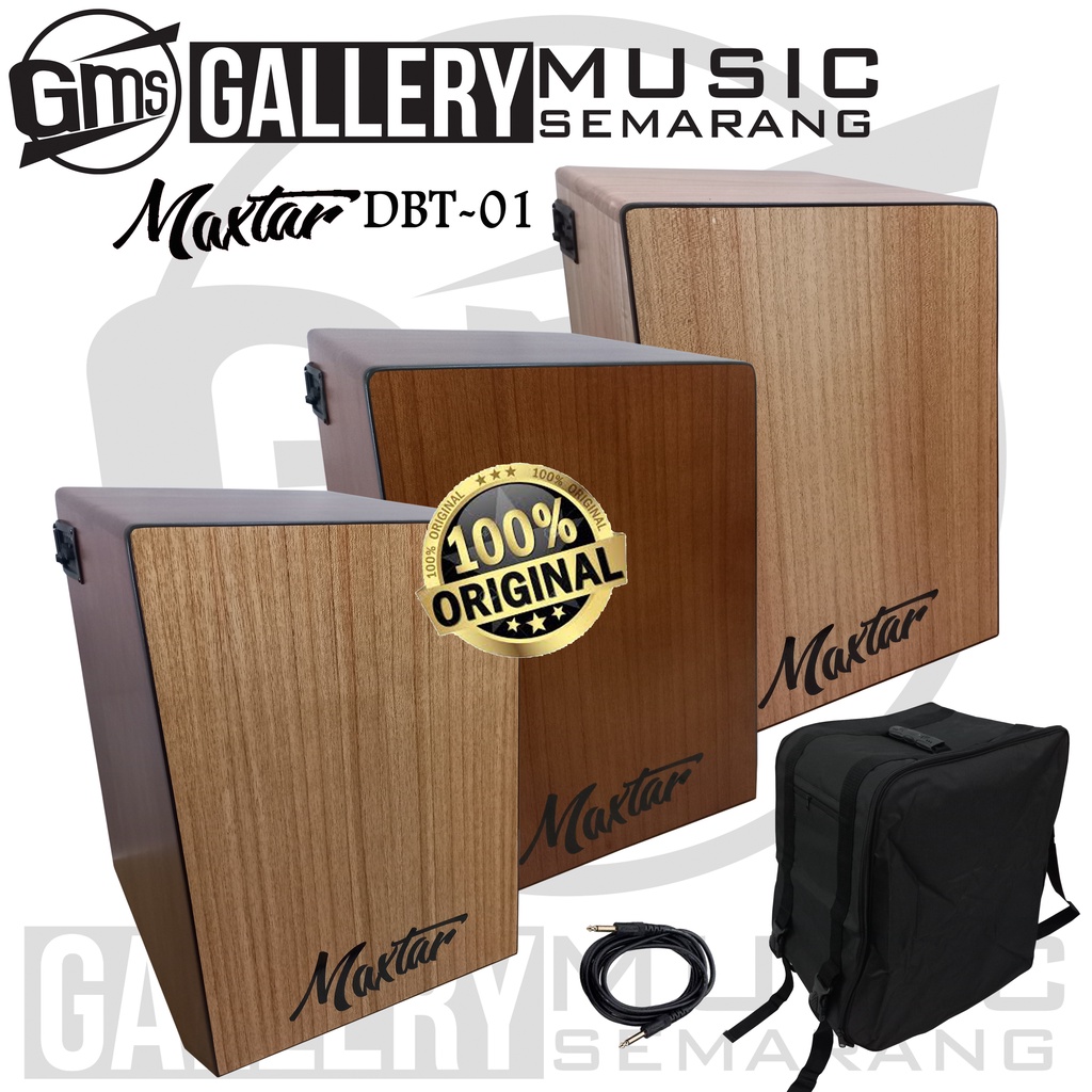 ORIGINAL!!! Cajon Elektrik Maxtar DBT-01 Kahon Trapesium Drum Box Original Preamp Equalizer 7545R