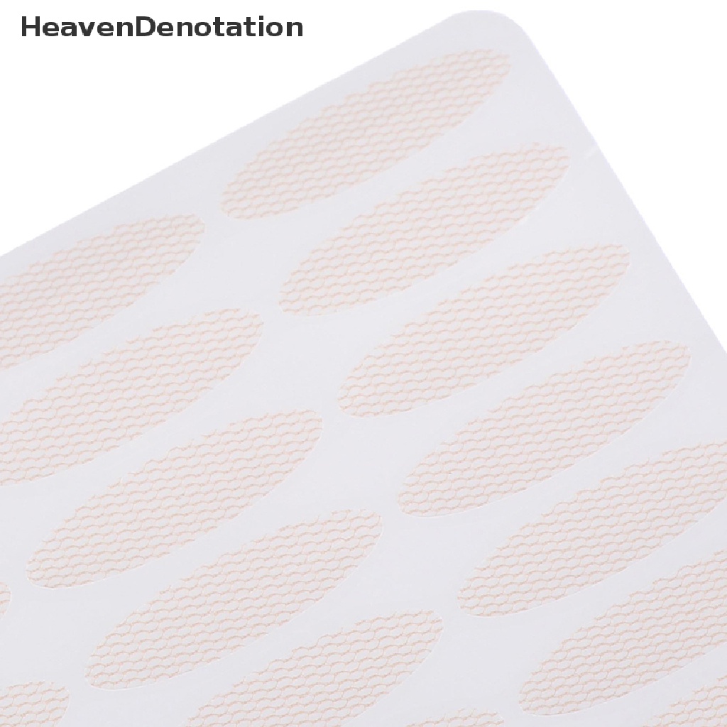 (Heavendenotation) 5 Pak Stiker Lipatan Mata Invisible Bahan Mesh Gauze