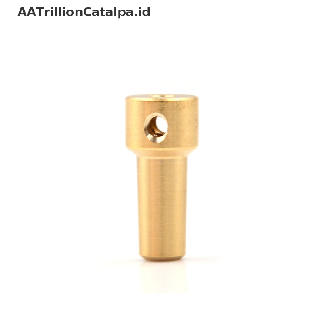 (AATrillionCatalpa) Jt0 Kopling Motor Shaft Bahan Kuningan Ukuran 2.3mm