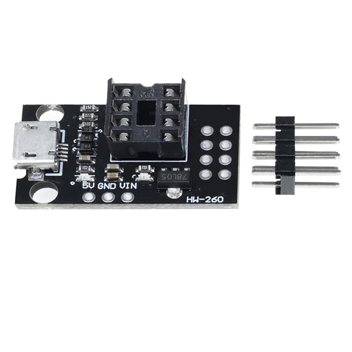 Micro USB ATtiny Development Programmer Board For ATtiny13A ATtiny25 ATtiny85 ATtiny45