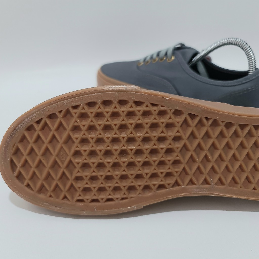 CUCI GUDANG Sepatu Vans Authentic Grey sol Gum Premium Quality