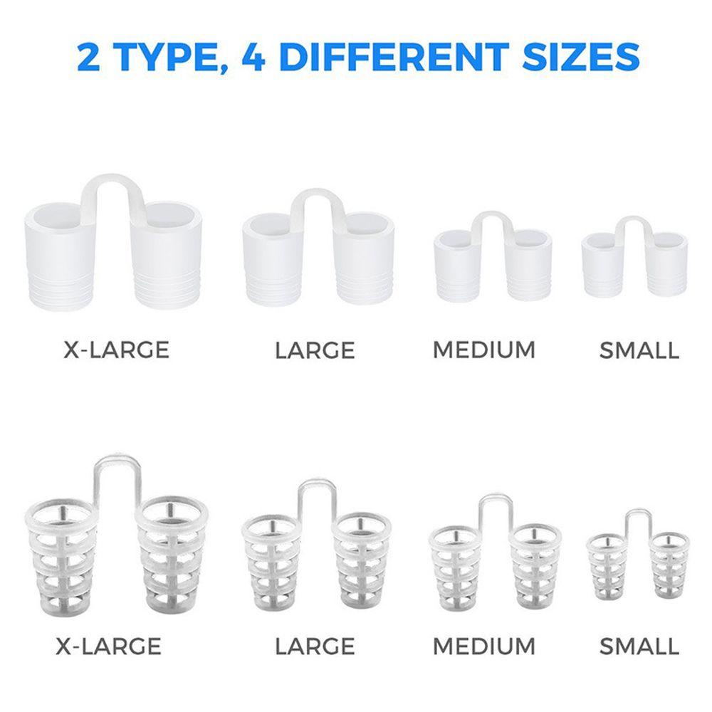 Preva 8 Pcs Stopper Mendengkur Perawatan Kesehatan Hidung Dilators Silent Breathing Nose Clip