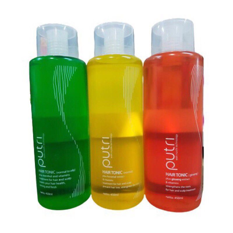 Putri Hair Tonic / Hair Tonik Putri 450ml &amp; 200ml