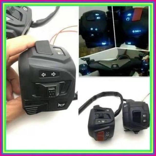 SAKLAR NMAX PULSAR PNP KIRI KANAN / SAKLAR NMAX LAMPU / SAKLAR PULSAR NMAX
