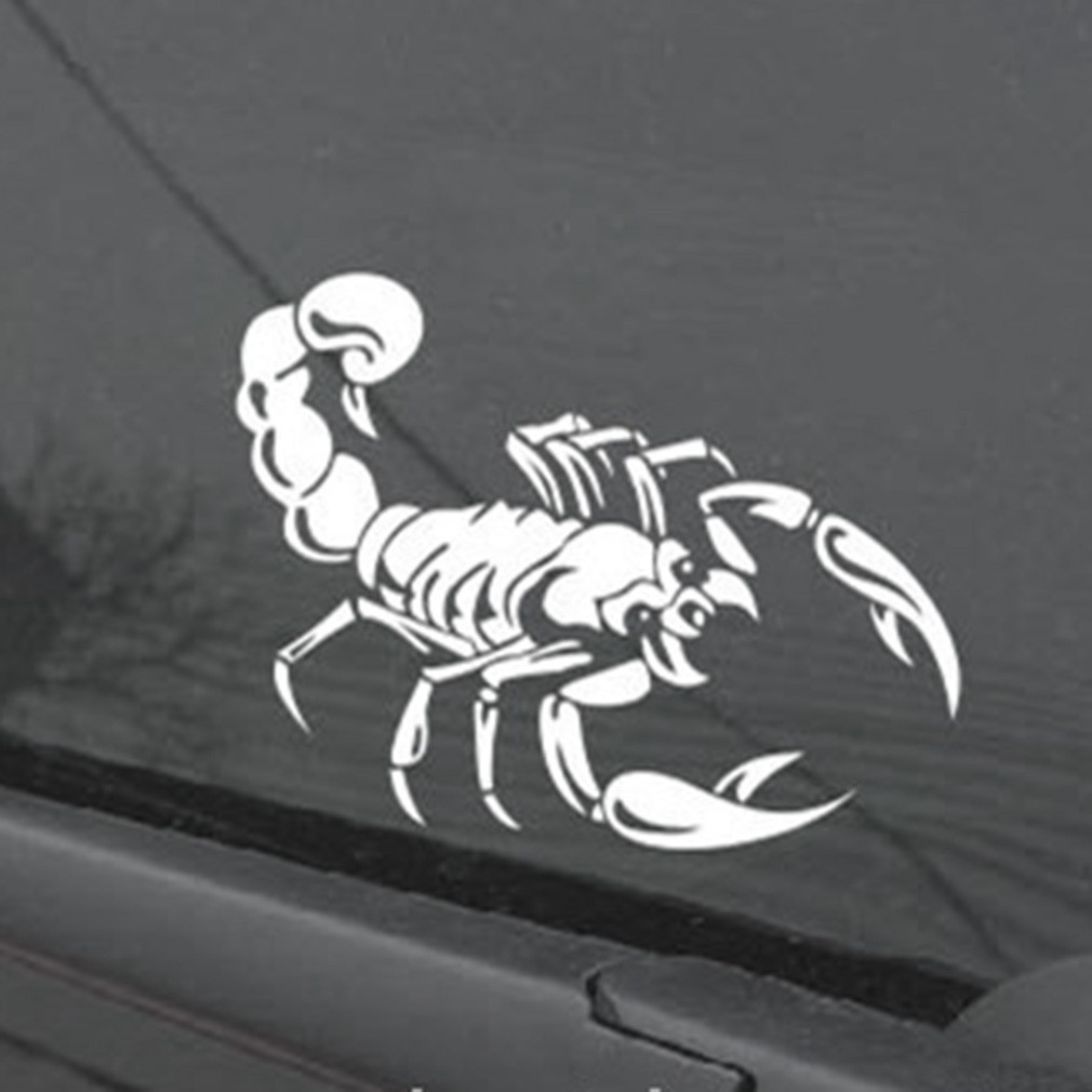 Mobil Stiker Logo Scorpion Kalajengking Body Mobil Car Sticker Kecil