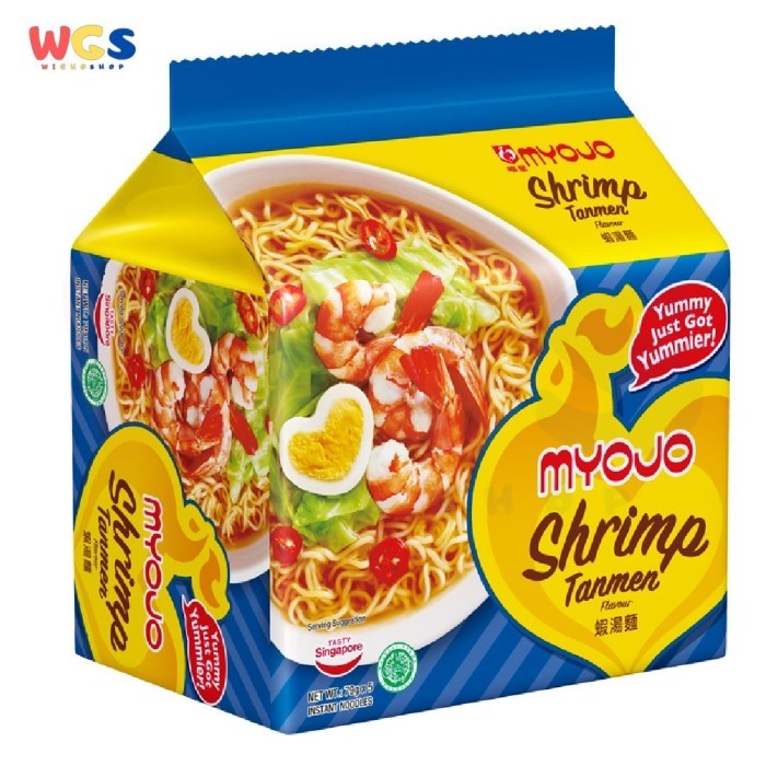 

Myojo Instant Noodle Shrimp Tamen 5 pack x 79 gr