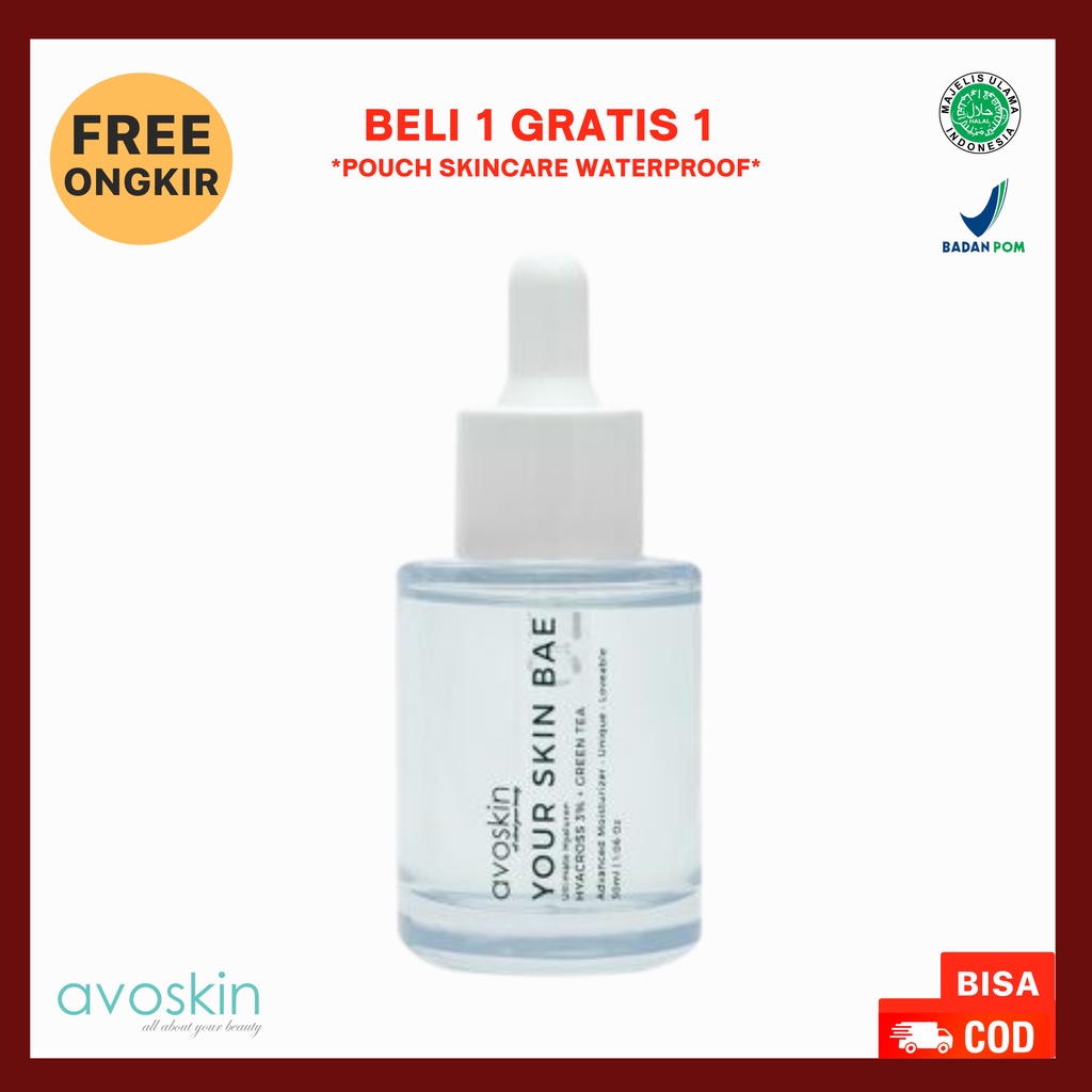 Avoskin Your Skin Bae Ultimate Hyluron Hyacross 3% + Green Tea Serum 30ml