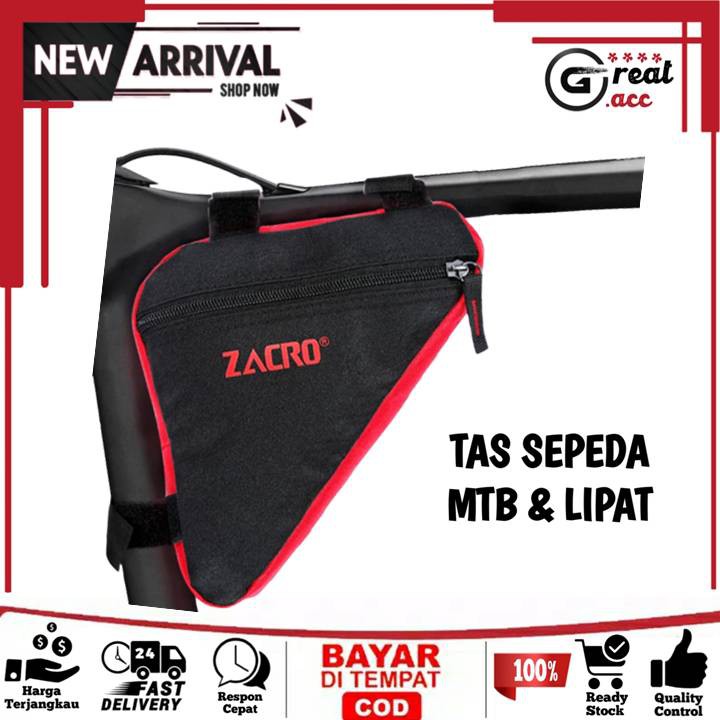 TAS SEPEDA LIPAT AKSESORIS SEPEDA TAS BEKAL TAS SEPEDA MTB GUNUNG