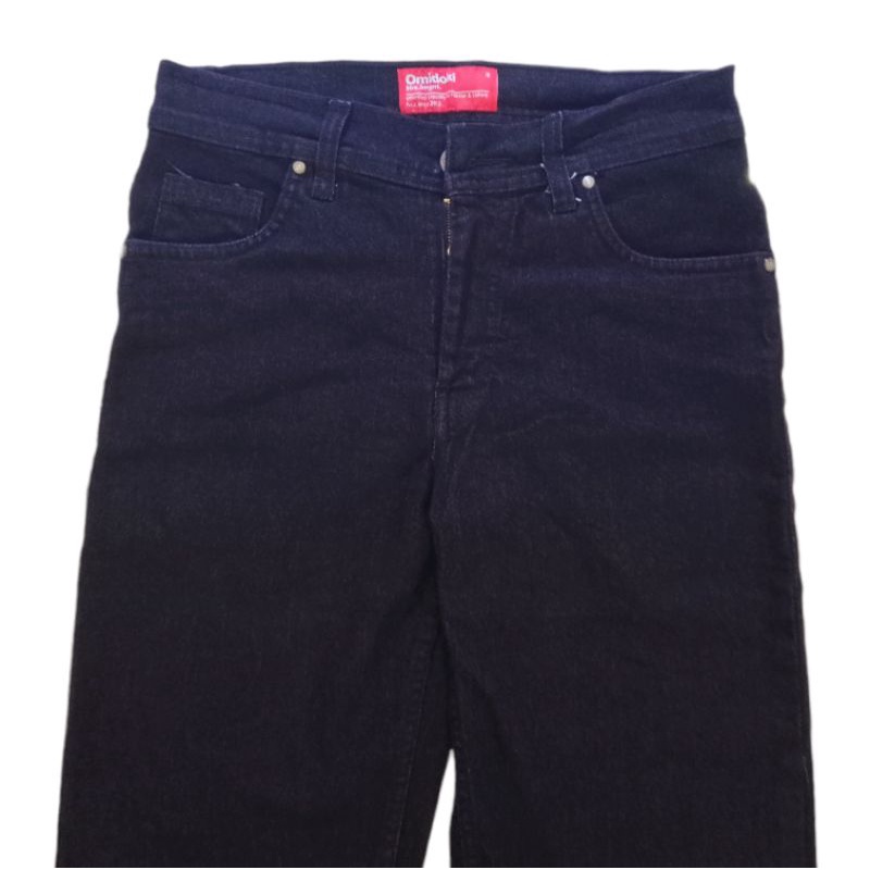 Omidoki Celana Panjang Jeans Dark Navy Stretch Denim Selvedge