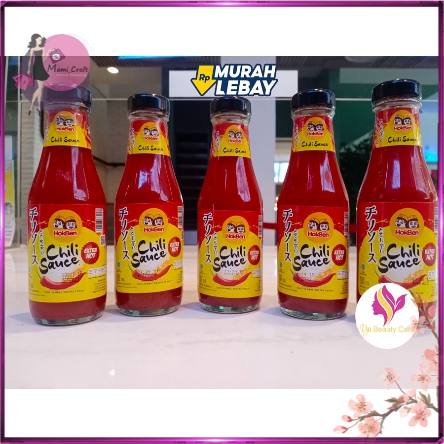 

Ori Chilli sauce hokben Hot speci - sambal extra Pedas