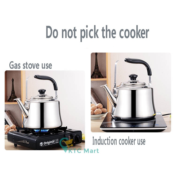 KTCmart - Kettle masak air uk. 28 cm (Bunyi) / Teko / Ceret