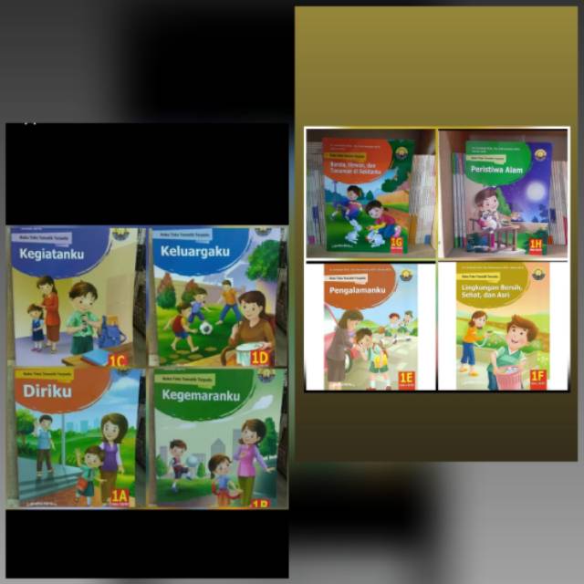 PROMO Buku Tematik Terpadu 1A Sampai 1H Revisi Yudhistira