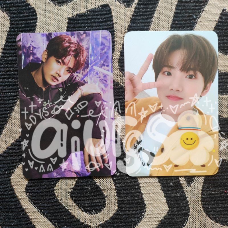 photocard Treasure Junkyu selca ktown4u fa, junkyu black mamba