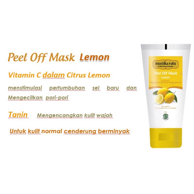 Mustika Ratu Peel Off Mask