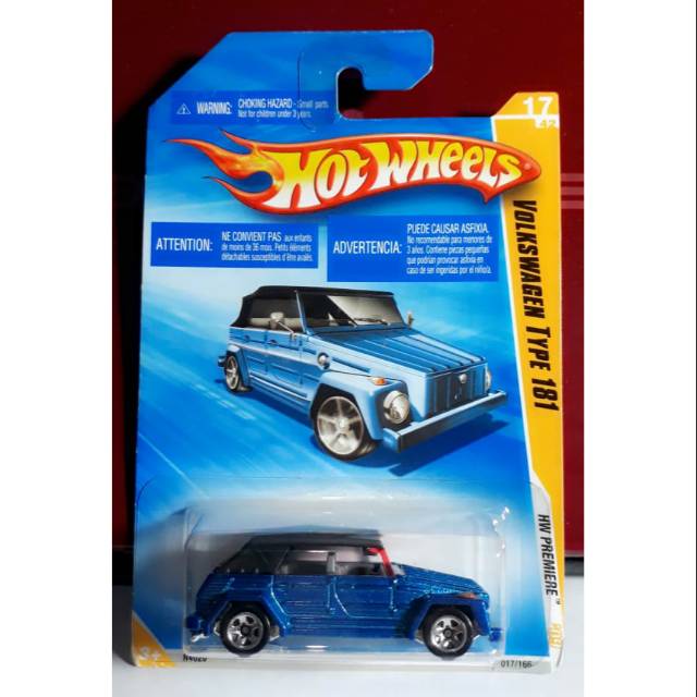 Hot Wheels VW Type 181 aka VW Camat biru
