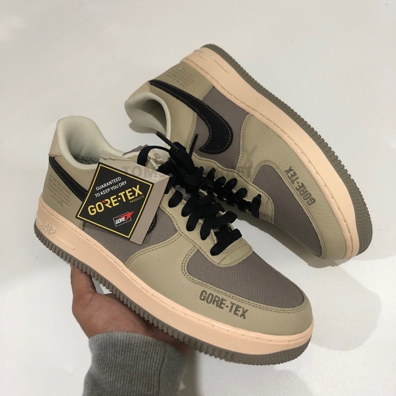 Nike Air Force 1 Goretex Rattan / Black - Moon Fossil Original