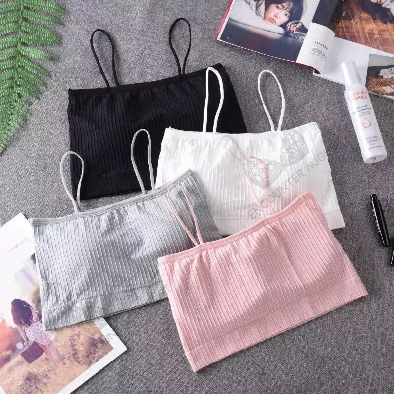 Sakura Tank Top Bra Perempuan Pakaian Dalam Wanita Pakaian Olahraga 346-8
