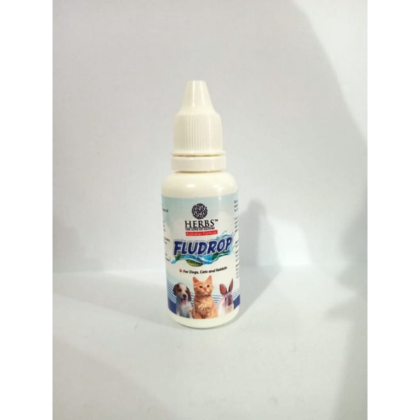 obat flu hewan fludrop herbs 30ml