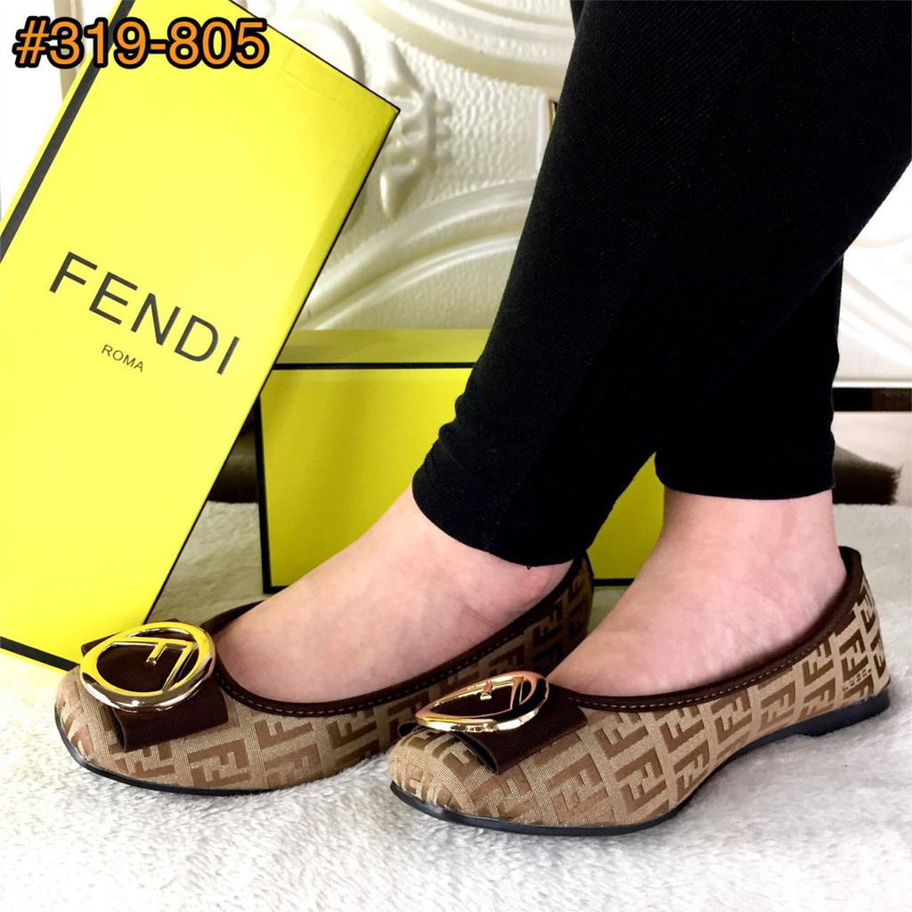 New Arrival FENDI FF Logo Flat Shoes Spring Summer 2019 J