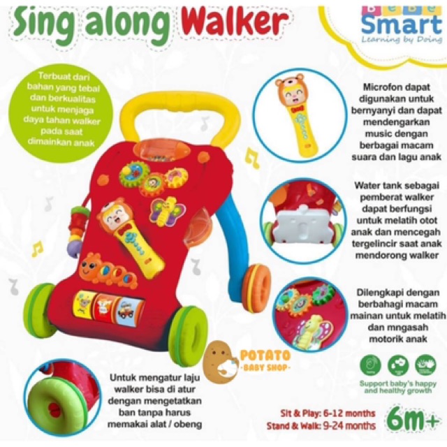 Bebesmart Sing Along Walker / Bebe Smart