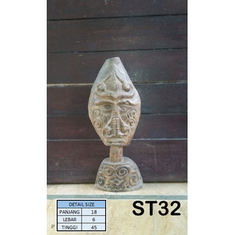 TOPENG KAYU | HIASAN DINDING | TOPENG ANTIK | HIASAN RUMAH | DEKORASI | SOUVENIR BALI | ST 32