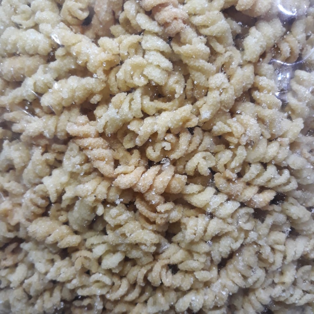 MAKARONI ULIR 250 GR KENCANA/ MAKARONI KILOAN / SNACK KILOAN MURAH / ALMA.SNACK