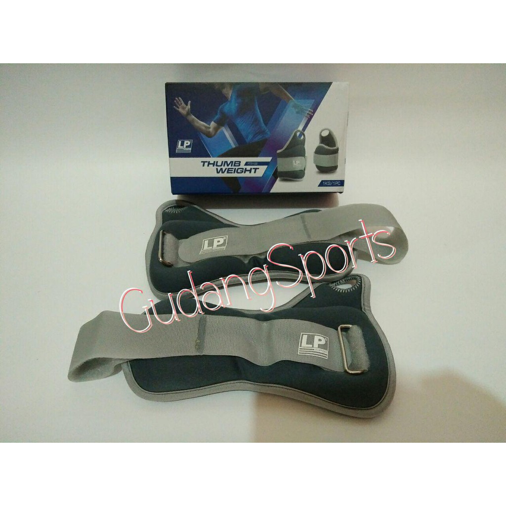 PEMBERAT TANGAN/LENGAN LP SUPPORT THUMB WRIST WEIGHT 2KG/PAIR