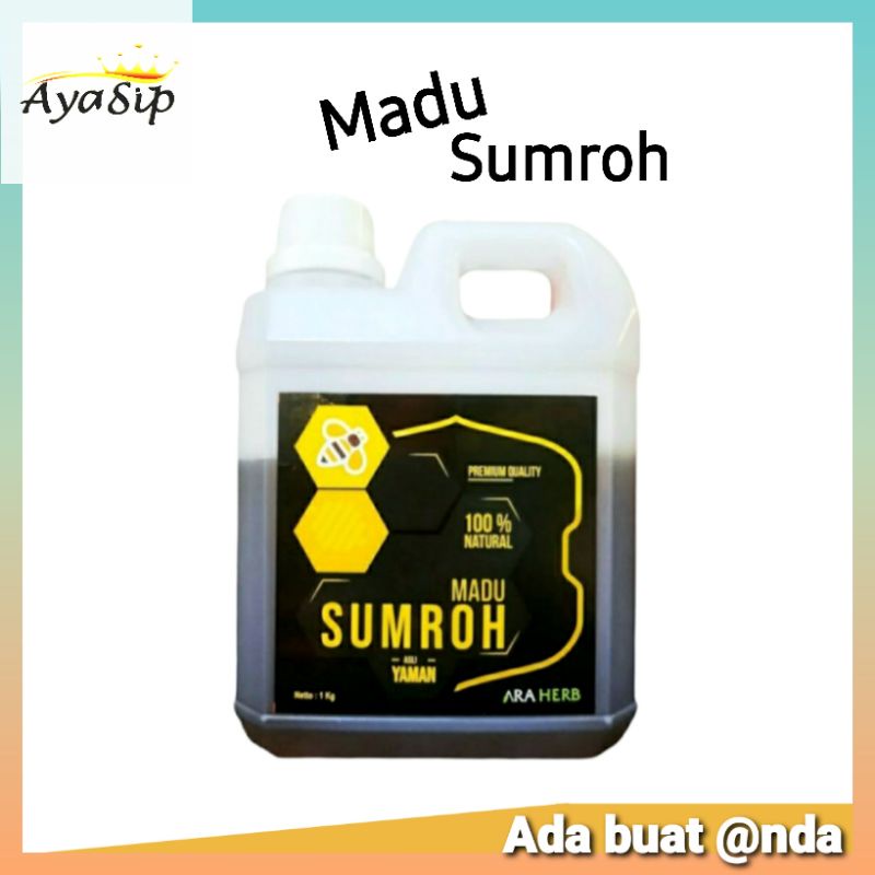 

Madu Sumroh 1kg/Madu Herbal Kesehatan/Madu Murni Asli 100%Import Yaman