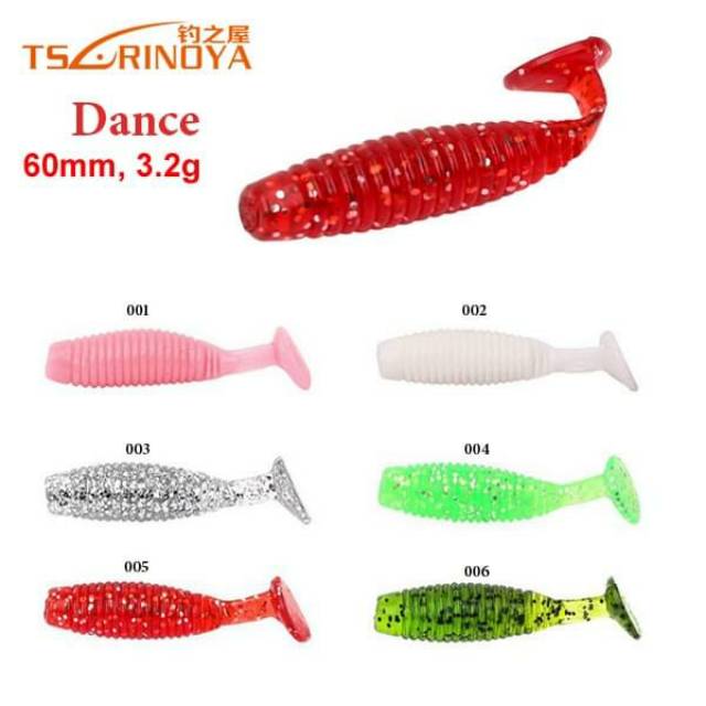 ( COD ) Umpan Pancing | Soft Lure Dance Tsurinoya Dance 60mm/3.2gr