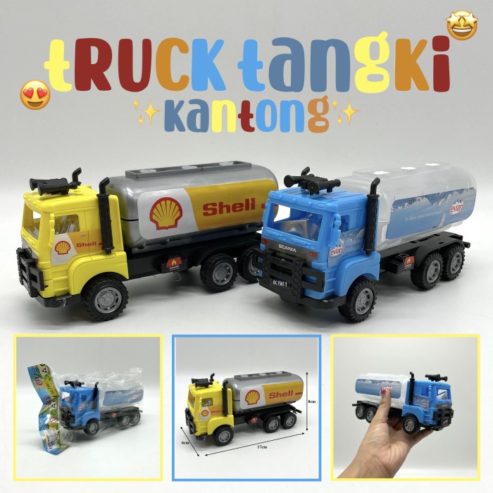 Toko Mainan ALFA Mobil Truck Tangki Kantong GC.7501T
