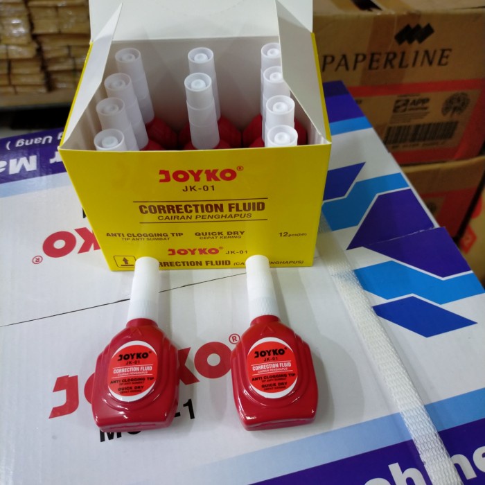

Terbatas Correction Fluid Joyko (Jk-01) Perlusin Berkualitas
