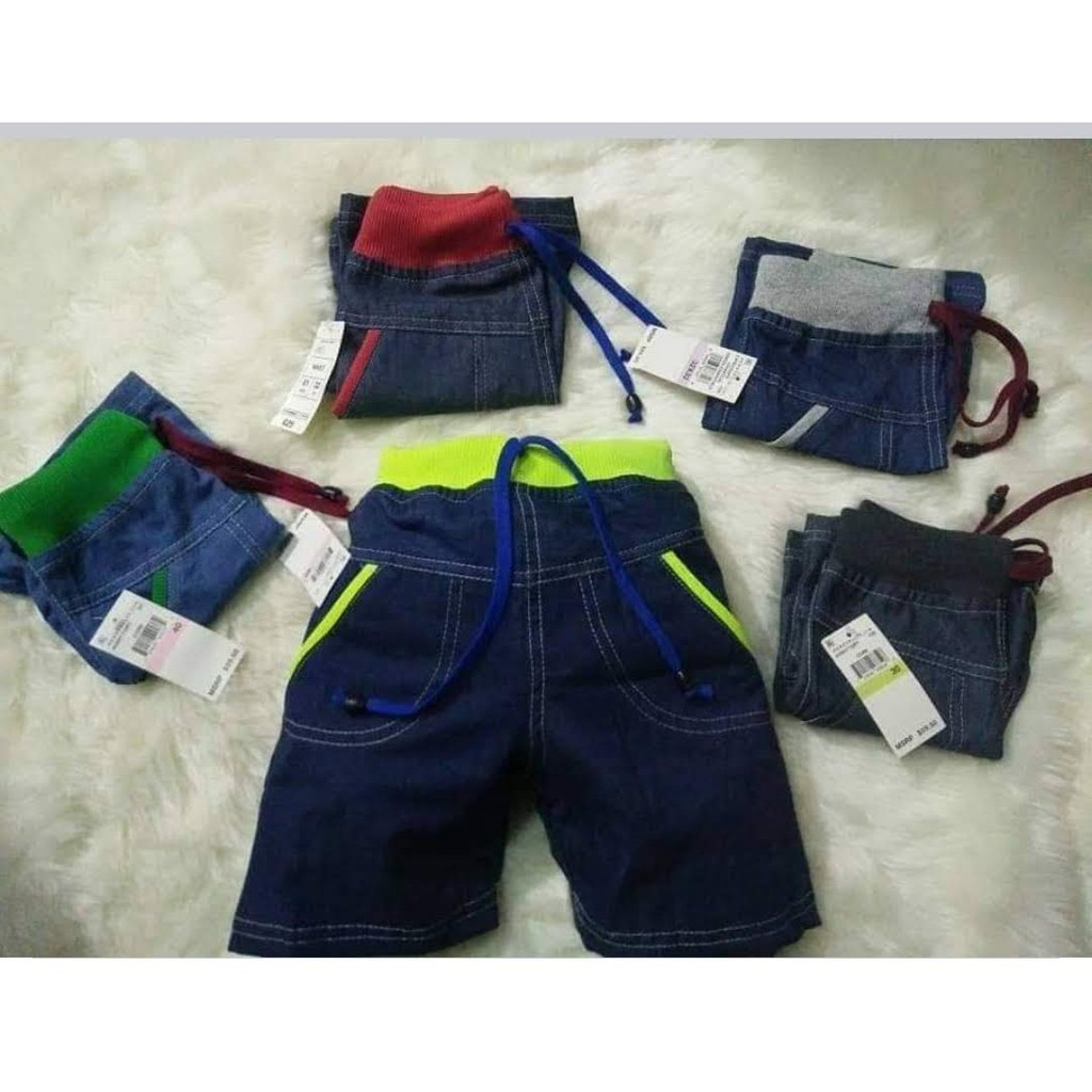 CELANA PENDEK ANAK JEANS USIA 1-4 TAHUN-1