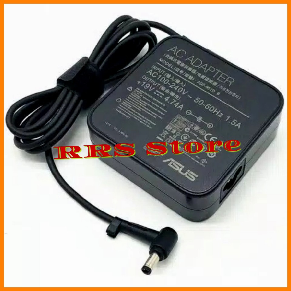 Adaptor Charger Laptop Asus N43SL A42J A43S A43SJ N46VJ 19V 4.74A 5.5*2.5mm Asus A1000 A11 A1200 A43