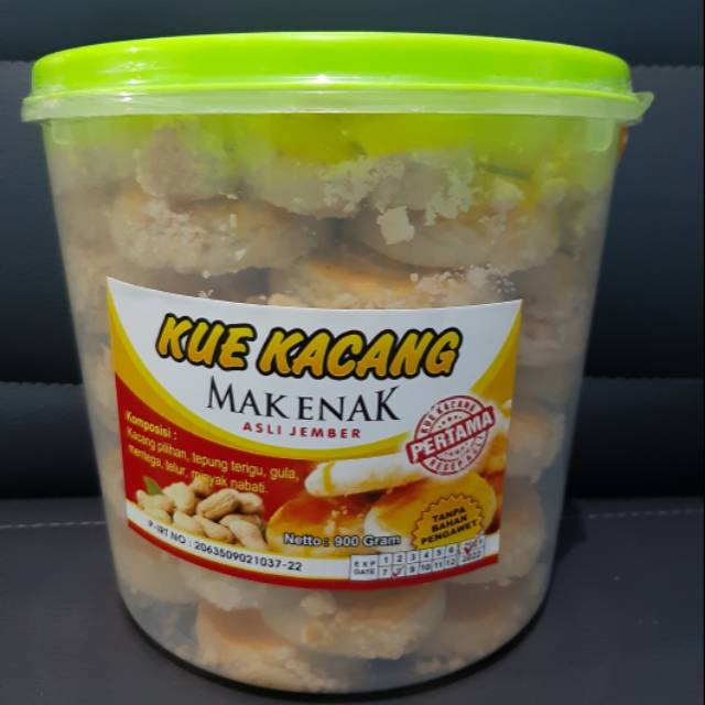 

Kue Kacang / Kucang Mak Enak asli Jember Original