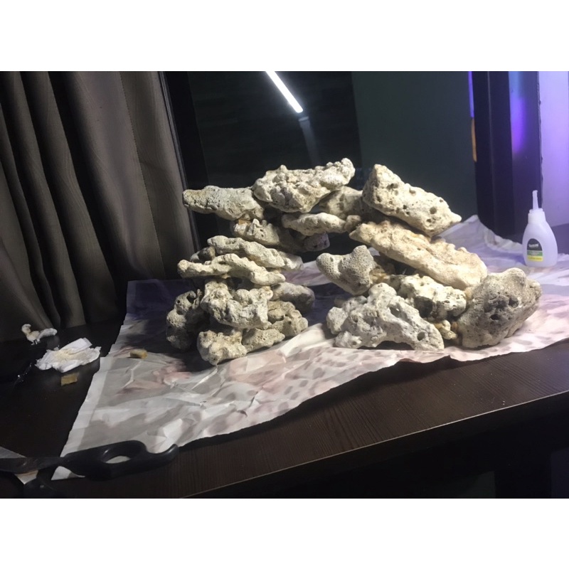 scaping deadrock, dead rock size L (40cm) nano reeftank aquarium air laut